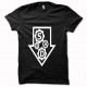Shirt System of a Down SOAD blanc/noir pour homme et femme