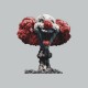 Shirt explosion nucléaire clown gris pour homme et femme