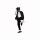 Shirt Michael Jackson noir/blanc pour homme et femme