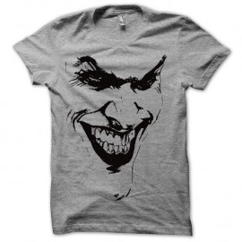 Shirt Joker le batman avec artwork gris pour homme et femme