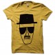 Shirt Breaking bad Heisenberg noir/jaune pour homme et femme