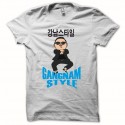 Shirt Gangnam Style Choregraphie Danse blanc pour homme et femme