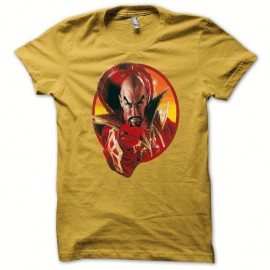 Shirt Flash gordon MING artwork jaune pour homme et femme