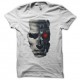 Terminator face de bot en blanc pour homme et femme
