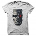 Terminator face de bot en blanc pour homme et femme