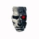 Terminator face de bot en blanc pour homme et femme
