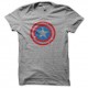 Shirt artwork Capt America vintage gris pour homme et femme