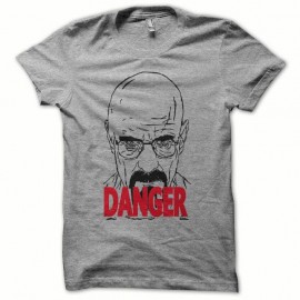 Shirt Breaking bad version danger de Heisenberg gris pour homme et femme