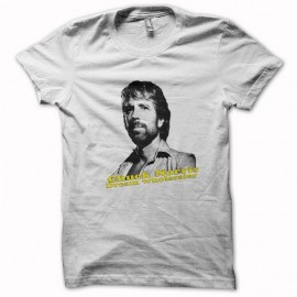 Shirt Chuck Norris distributeur de rêves blanc pour homme et femme