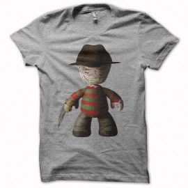 Shirt parodie poupée Freddy Krueger gris pour homme et femme