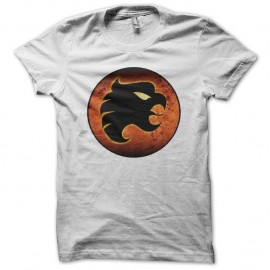 Shirt Hawkgirl logo blanc pour homme et femme