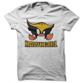 Shirt Hawkgirl blanc pour homme et femme