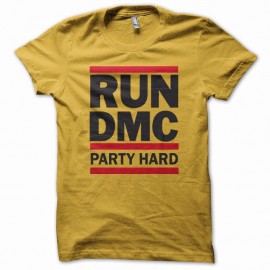 Shirt RUN DMC? PARTY HARD jaune pour homme et femme
