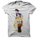 Shirt blanche neige sexy vintage blanc pour homme et femme