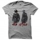Shirt Daft Punk da style gris pour homme et femme