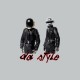 Shirt Daft Punk da style gris pour homme et femme