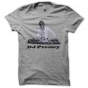 Shirt DJ Presley gris pour homme et femme