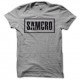 Shirt Sons Of Anarchy moto club SAMCRO noir/gris pour homme et femme