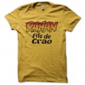 Shirt Rahan fils de Craô jaune pour homme et femme