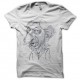 Shirt Gainsbourg caricature blanc pour homme et femme