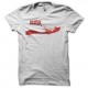 Shirt Dexter blood logo blanc pour homme et femme