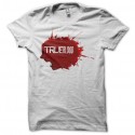 Shirt True Blood tâche de sang blanc pour homme et femme