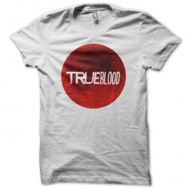 Shirt True Blood lune de sang blanc pour homme et femme