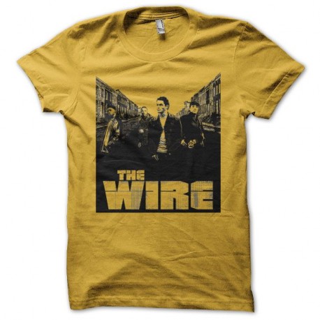Shirt The Wire street jaune pour homme et femme