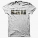 Shirt The Walking Dead à la forêt blanc pour homme et femme