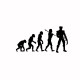 Shirt Wolverine Evolution basic anime noir/blanc pour homme et femme