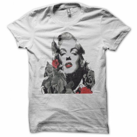 Shirt Marilyn Monroe Norma Jeane Mortenson blanc pour homme et femme