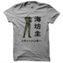 Shirt City Hunter Mamouth Falcon Nicky Larson mercenaire gris pour homme et femme