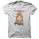 Shirt Britney Spears toxic blanc pour homme et femme