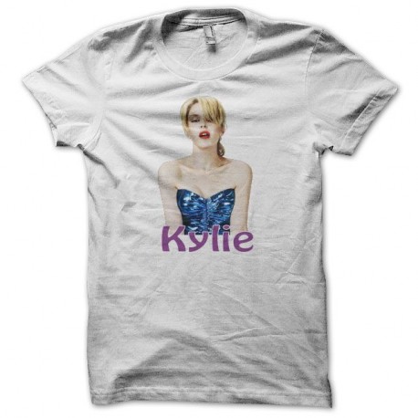 Shirt Kylie Minogue blanc pour homme et femme