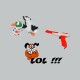 Shirt Duck Hunt gris pour homme et femme