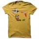 Shirt Duck Hunt jaune pour homme et femme
