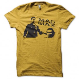Shirt Mad Max gun jaune pour homme et femme