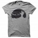 Shirt The Walking Dead tête de zombi gris pour homme et femme