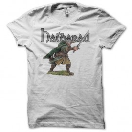 Shirt Halbarad seigneur des anneaux blanc pour homme et femme
