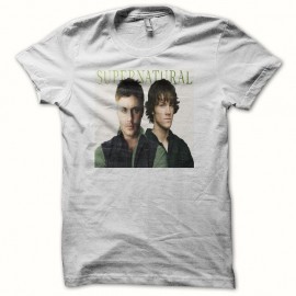 Shirt Supernatural blanc pour homme et femme