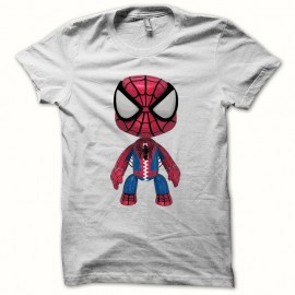 Shirt Spiderman version 3d blanc pour homme et femme