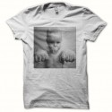 Shirt baby punk love & hate blanc pour homme et femme