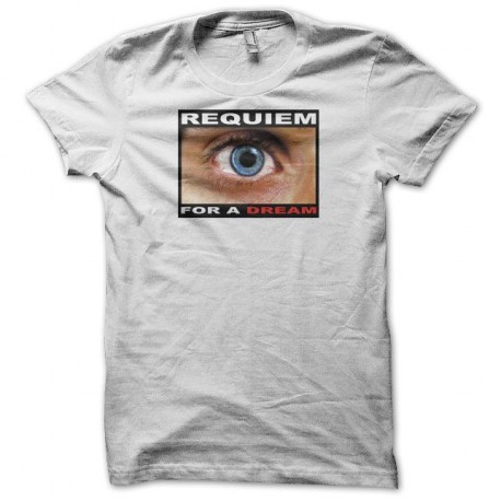 Shirt Requiem for a dream eye blanc pour homme et femme