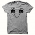 Shirt mariage just married gris pour homme et femme