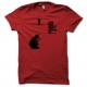 Shirt U2 Under a blood red sky rouge pour homme et femme