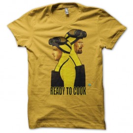 Shirt Breaking bad version Heisenberg et Pinkman ready to cook jaune pour homme et femme
