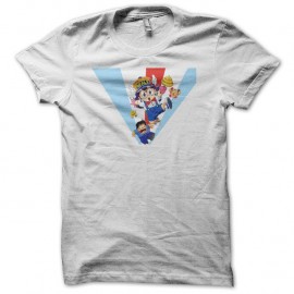Shirt Dr Slump oula oula parodie aral blanc pour homme et femme