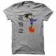 Shirt parodie Goku boule de cristal rare gris pour homme et femme