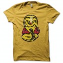Shirt Karaté kid cobra kai jaune pour homme et femme