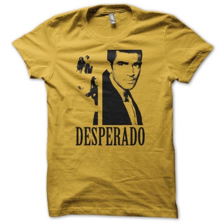Shirt Desperado western jaune pour homme et femme